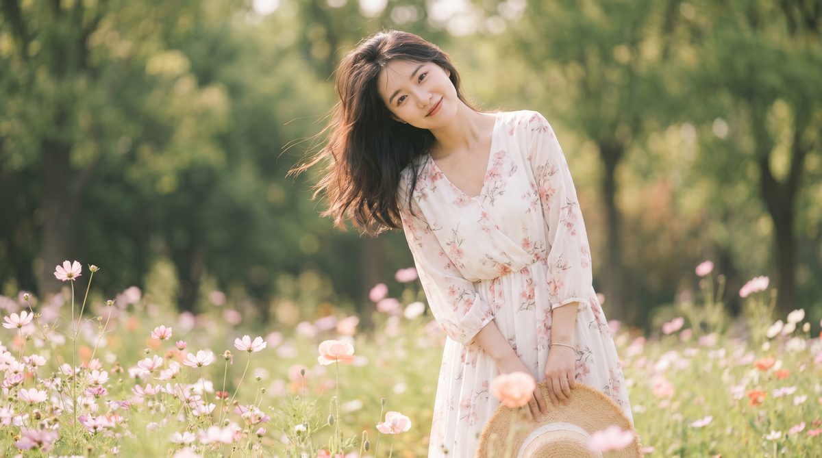 乱伦乱伦美少女写真视频《花间物语》